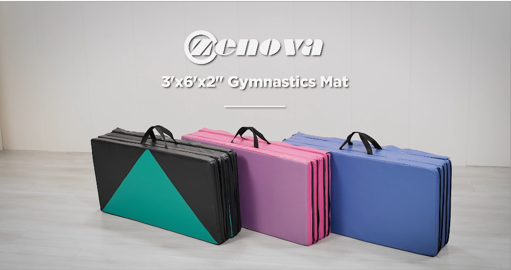 Amazon.com: ZENOVA Exercise Mat Foldable Yoga Mat, 2 Inch Thick